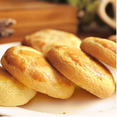 总代理3月爆品 友享爆酱曲奇牛奶蛋羹味西式糕点