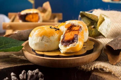 中秋限定香酥软糯糕点 爆黄酥皮热卖，36.9元两盒超值购